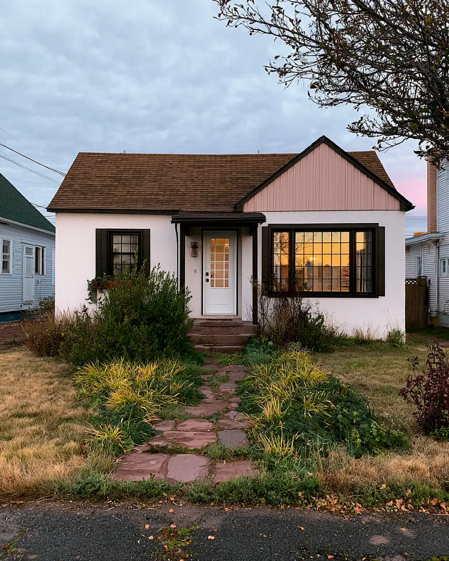 House exterior after